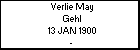 Verlie May Gehl