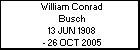 William Conrad Busch