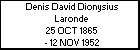 Denis David Dionysius Laronde
