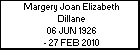 Margery Joan Elizabeth Dillane