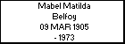 Mabel Matilda Belfoy