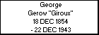 George Gerow 