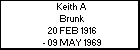 Keith A Brunk