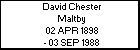 David Chester Maltby
