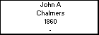 John A Chalmers