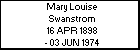 Mary Louise Swanstrom