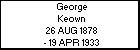 George Keown