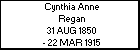 Cynthia Anne Regan
