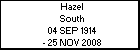 Hazel South