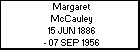Margaret McCauley