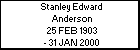 Stanley Edward Anderson