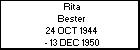 Rita Bester