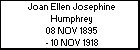 Joan Ellen Josephine Humphrey