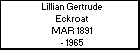Lillian Gertrude Eckroat