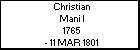 Christian Mani I