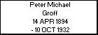Peter Michael Groff