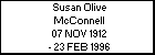 Susan Olive McConnell