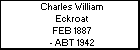 Charles William Eckroat