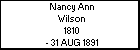 Nancy Ann Wilson
