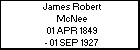 James Robert McNee