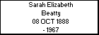 Sarah Elizabeth Beatty