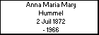 Anna Maria Mary Hummel