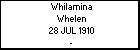 Whilamina Whelen
