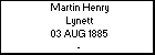 Martin Henry Lynett