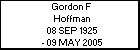 Gordon F Hoffman