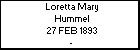 Loretta Mary Hummel