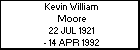 Kevin William Moore
