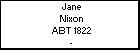 Jane Nixon