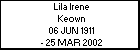 Lila Irene Keown