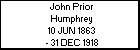 John Prior Humphrey