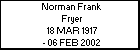 Norman Frank Fryer
