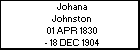 Johana Johnston