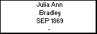 Julia Ann Bradley