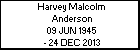 Harvey Malcolm Anderson