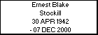 Ernest Blake Stockill