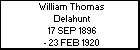 William Thomas Delahunt