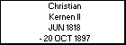 Christian Kernen II