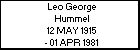 Leo George Hummel