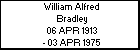 William Alfred Bradley