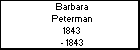 Barbara Peterman