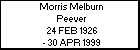 Morris Melburn Peever