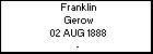 Franklin Gerow