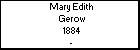 Mary Edith Gerow