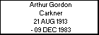 Arthur Gordon Carkner