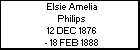 Elsie Amelia Philips