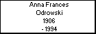 Anna Frances Odrowski